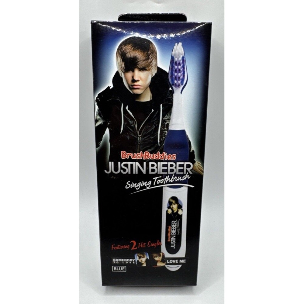 Justin Bieber Brush Buddies Singing Toothbrush  Somebody To Love/Love Me